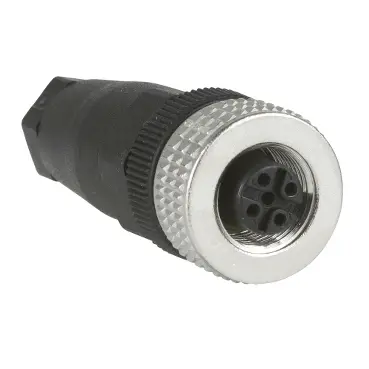 XZCC12FDM40B Conector sensor M12 4pines